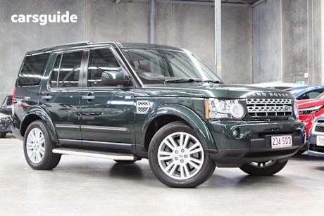 Green 2011 Land Rover Discovery 4 Wagon 3.0 Sdv6 Se