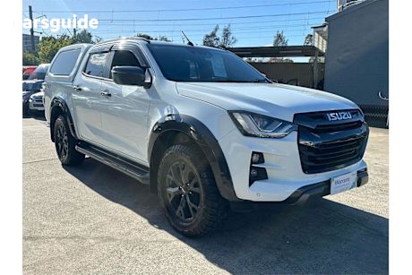 White 2022 Isuzu D-MAX Crew Cab Utility X-Terrain (4X4)