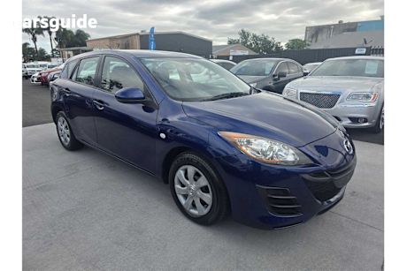 Blue 2009 Mazda 3 Hatchback Neo