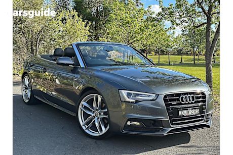 Grey 2016 Audi A5 Convertible S LINE PLUS 4WD