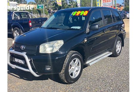 Black 2003 Toyota RAV4 Wagon Cv (4X4)