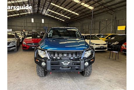 Blue 2016 Mitsubishi Triton Dual Cab Utility Gls (4X4)