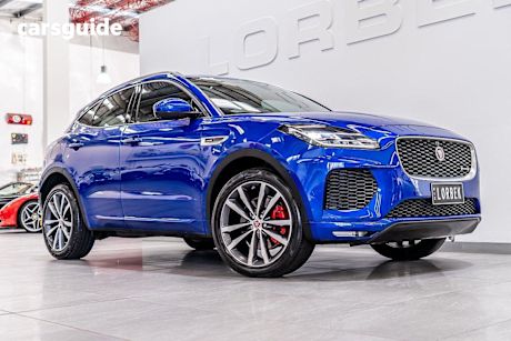 Blue 2018 Jaguar E-Pace SUV P250 R-DYNAMIC HSE 4X4