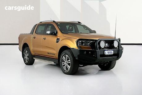 Orange 2020 Ford Ranger Double Cab Pick Up Wildtrak 2.0 (4X4)