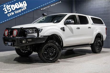 White 2020 Ford Ranger Ute Tray XLT 4X4