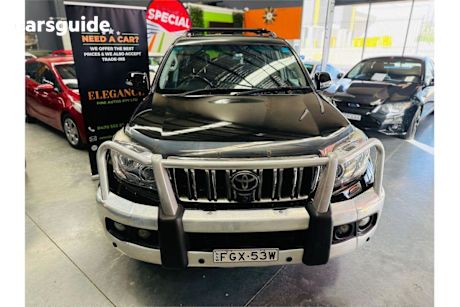Black 2012 Toyota Landcruiser Prado SUV KAKADU 4X4