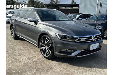 Grey 2017 Volkswagen Passat Wagon Alltrack 140 Tdi Wolfsburg Edt