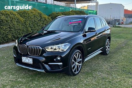 Black 2017 BMW X1 Wagon Sdrive 20I