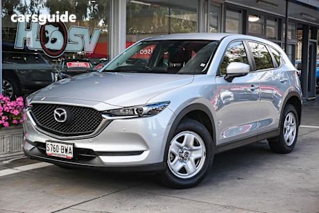 Silver 2018 Mazda CX-5 SUV MAXX F