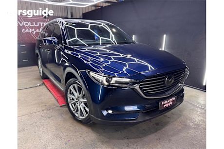 Blue 2018 Mazda CX-8 Wagon Asaki (Awd)