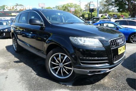 Black 2014 Audi Q7 Wagon 3.0 Tdi Quattro