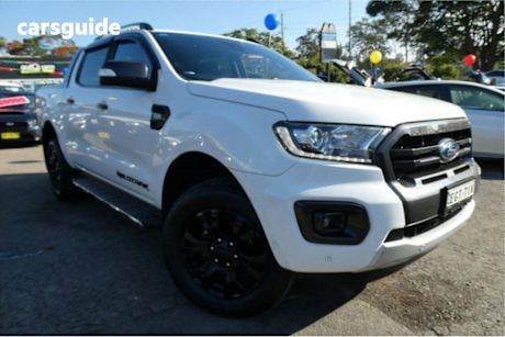 White 2019 Ford Ranger Double Cab Pick Up Wildtrak 3.2 (4X4)