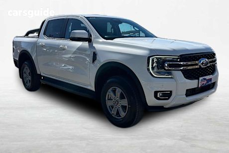 White 2024 Ford Ranger Ute Tray XLT 4X4