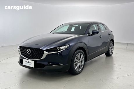 Blue 2023 Mazda CX-30 SUV G20 EVOLVE F
