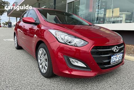 Red 2016 Hyundai I30 Hatchback Active