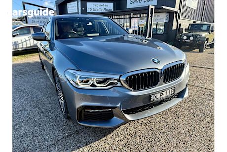 Grey 2017 BMW 530D Sedan M Sport