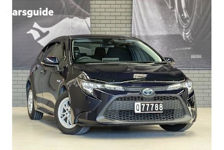 Blue 2021 Toyota Corolla Sedan Ascent Sport (Hybrid)