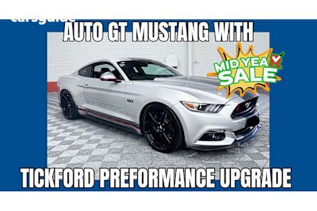 Silver 2017 Ford Mustang Coupe GT R