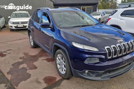 Blue 2014 Jeep Cherokee Wagon Longitude (4X4)
