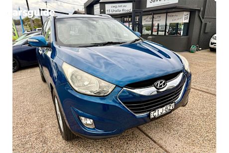 Blue 2012 Hyundai IX35 Wagon Elite (Awd)
