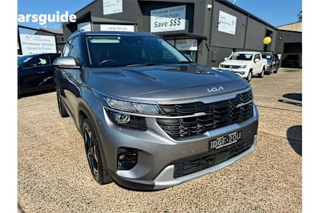 Grey 2023 Kia Seltos Wagon Sport+ (Awd)