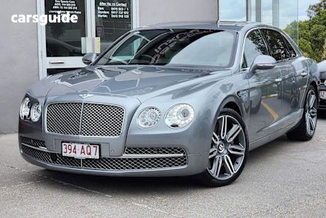 Grey 2017 Bentley Flying Spur Sedan W12 (4 Seat)