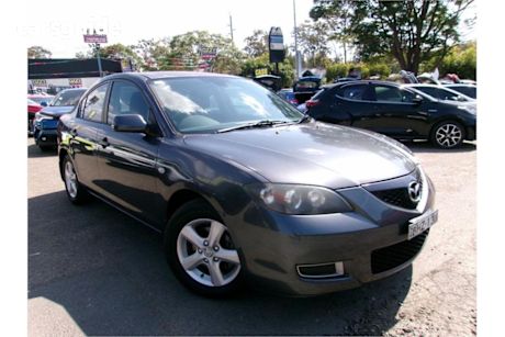Grey 2008 Mazda 3 Sedan Neo Sport