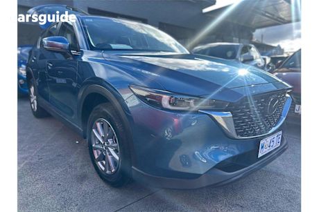 Blue 2023 Mazda CX-5 SUV G25 MAXX SPORT F