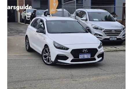 White 2023 Hyundai I30 Hatch N LINE F