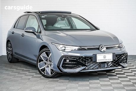 Grey 2025 Volkswagen Golf Hatchback R-Line