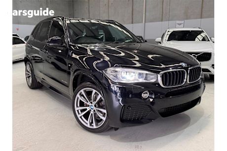 Blue 2015 BMW X5 Wagon Sdrive 25D