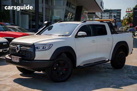 White 2025 GWM Cannon Dual Cab Utility Xsr (4X4)