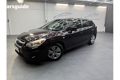 Red 2013 Subaru Impreza Hatchback 2.0I (Awd)