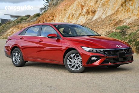 Red 2025 Hyundai I30 Sedan F
