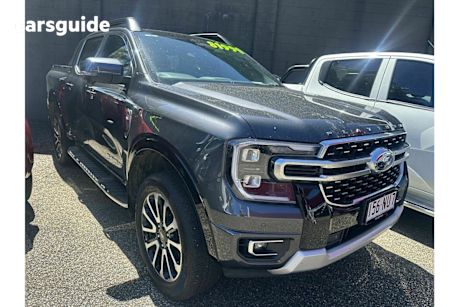 Grey 2025 Ford Ranger Double Cab Pick Up Platinum 3.0 (4X4)