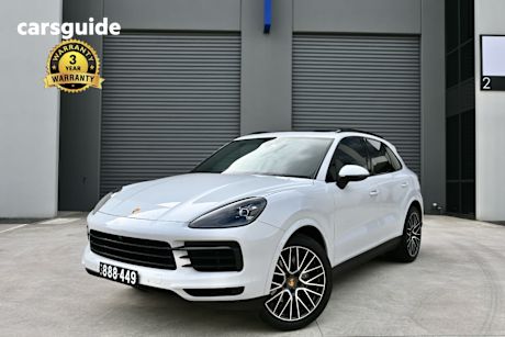 White 2019 Porsche Cayenne Wagon