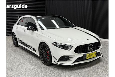 White 2020 Mercedes-Benz A35 Hatchback 4Matic