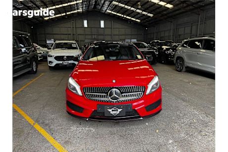 Red 2014 Mercedes-Benz A250 Hatchback Sport