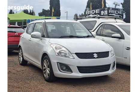 White 2015 Suzuki Swift Hatch GL F