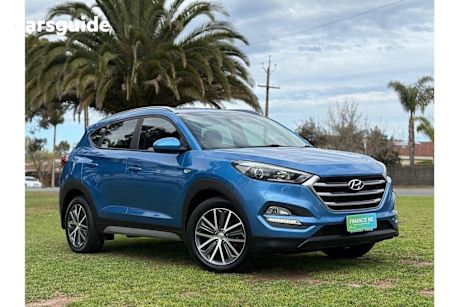 Blue 2016 Hyundai Tucson SUV ACTIVE X F