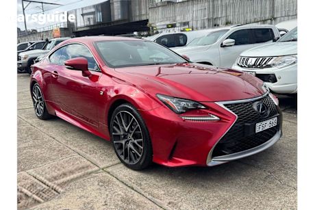Red 2018 Lexus RC350 Coupe F Sport