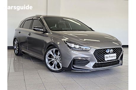 Grey 2021 Hyundai I30 Hatch N LINE PREMIUM F