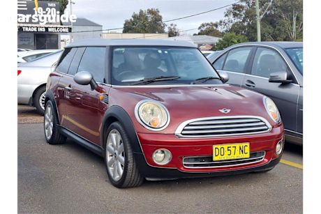 Red 2008 Mini Clubman Wagon COOPER F
