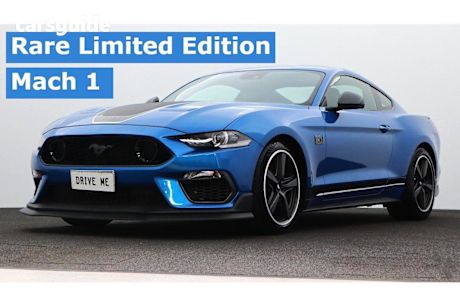 Blue 2021 Ford Mustang Coupe MACH 1 R