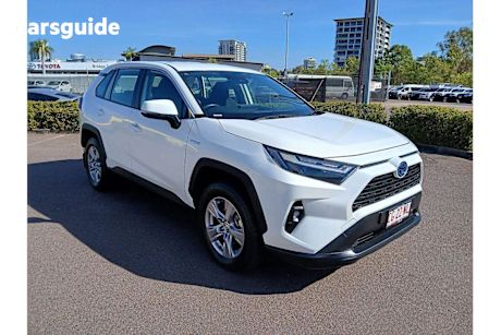 White 2024 Toyota RAV4 SUV GX F