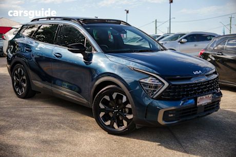Blue 2022 Kia Sportage Wagon Gt-Line (Awd)