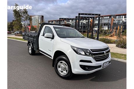 White 2017 Holden Colorado Cab Chassis Ls (4X2)