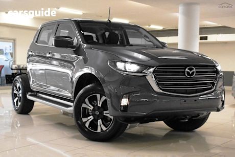 Grey 2024 Mazda BT-50 Dual Cab Chassis Xtr (4X4)