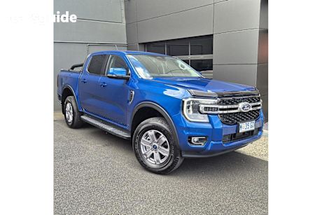 Blue 2024 Ford Ranger Ute Tray XLT HI-RIDER R