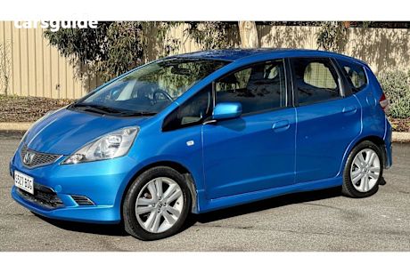 Blue 2010 Honda Jazz Hatch VTI-S F